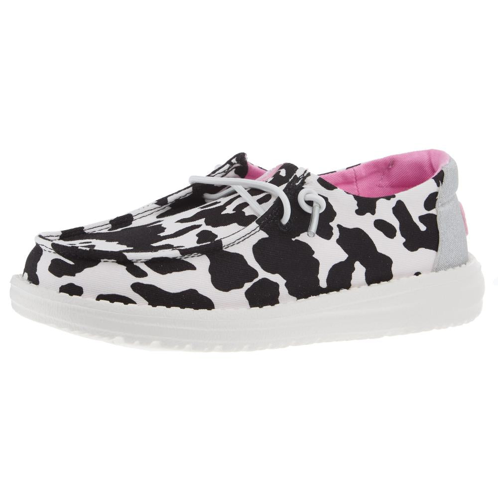 Hey Dude Wendy Youth Cowgirl Sparkle Black and White