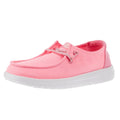 Hey Dude Wendy Youth Stardust Pulmeria Pink Slip-On