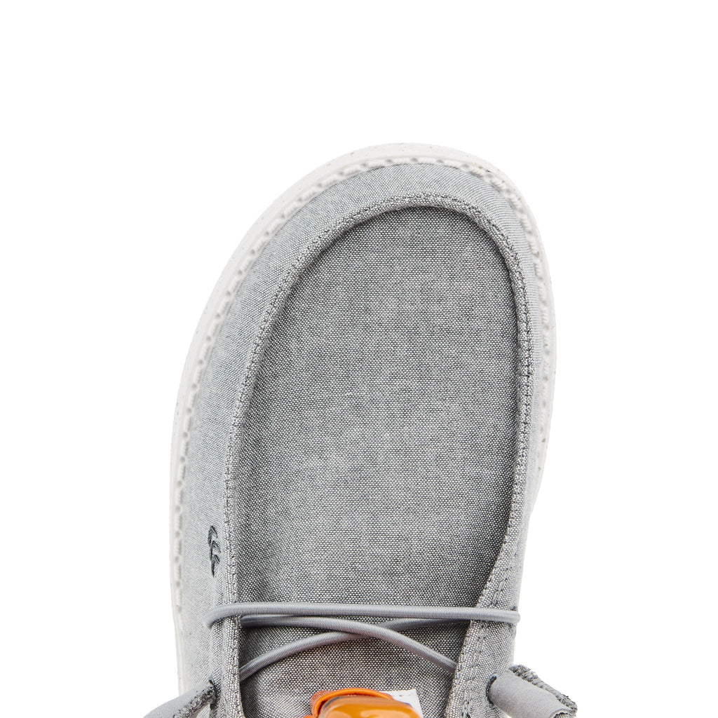 Hey Dude Womens Wendy Chambray Grey Casual Shoe