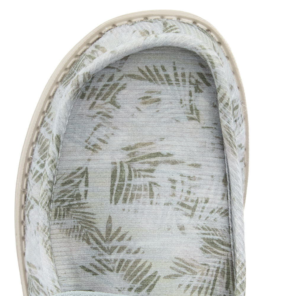 Hey Dude Men's Wally Washed Palm Harbor Green Casual